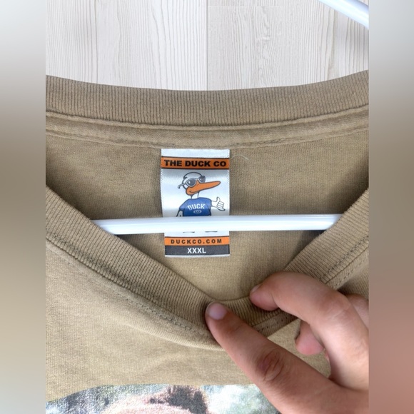 Men’s Graphic Nature Meme Oversized Drop Shoulder Tee - Picture 6 of 9